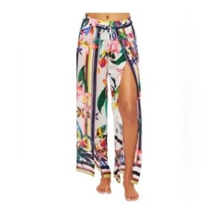 NWOT. TRINA TURK SPLIT LEG SWIM COVER PANTS